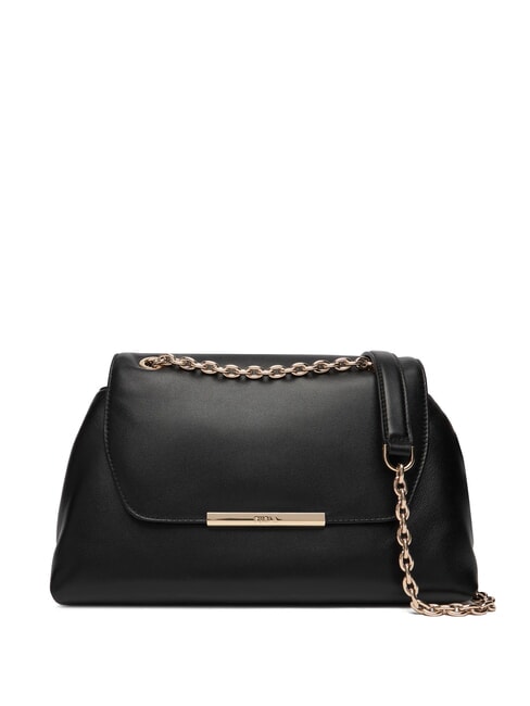 FURLA NADIA Borsa a spalla, a tracolla in pelle nappa Nero - Borse Donna