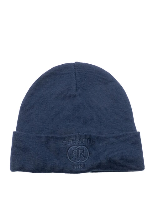 CERRUTI DOUBLE R Cappello Beanie blue - Cappelli