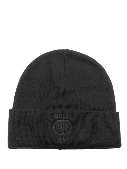 CERRUTI DOUBLE R Cappello Beanie nero - Cappelli