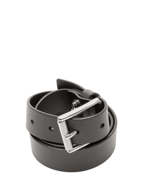 CERRUTI BUCKLE Cintura in pelle nero - Cinture