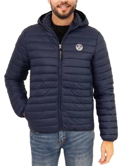 NORTH SAILS PADDED Giacca imbottita con cappuccio navy blue - Piumini Uomo