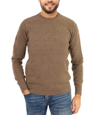 NORTH SAILS N|S Maglione girocollo ricamo logo fossil melange - Maglie Uomo - 1