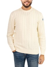 NORTH SAILS N|S Maglione girocollo a trecce - Maglie Uomo