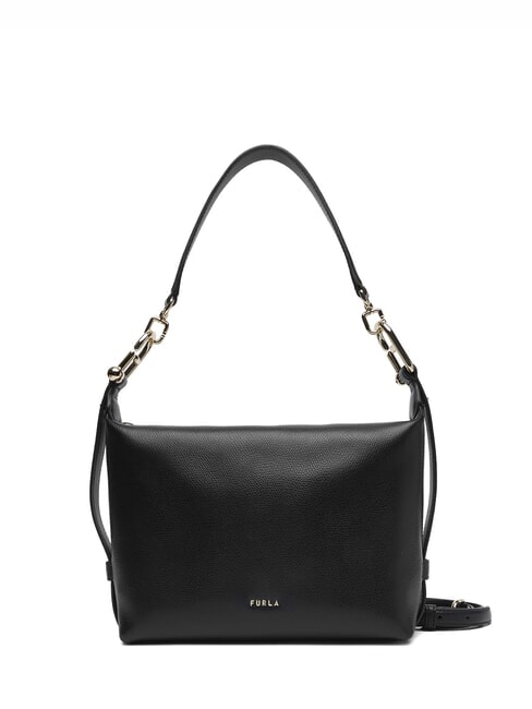 FURLA TONIE Borsa piccola in pelle con tracolla Nero - Borse Donna