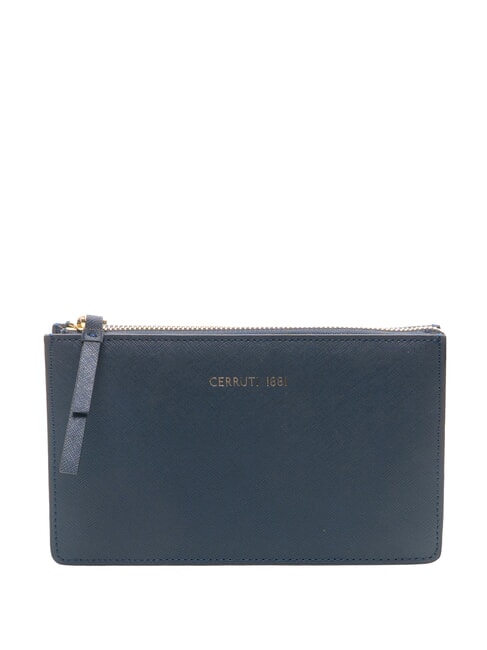 CERRUTI CERRUTIS Pochette con tracolla, in pelle blue - Borse Donna