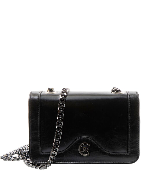 CERRUTI CERRUTIS Mini Bag a tracolla, in pelle nero - Borse Donna