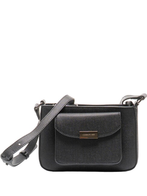 CERRUTI MARIE Mini Bag a tracolla, in pelle nero - Borse Donna