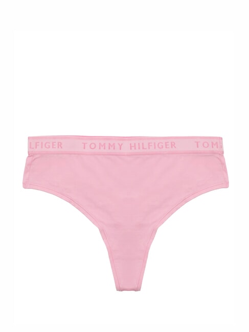 TOMMY HILFIGER TH Perizoma fianco alto con elastico logato classic pink - Slip Donna