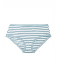 CALVIN KLEIN CK Slip fianco alto con pizzo rainer stripe_tourmaline - Slip Donna - 1