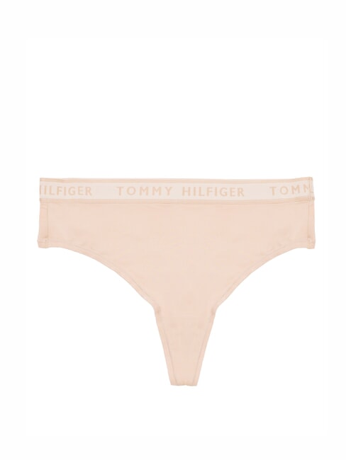 TOMMY HILFIGER TH Perizoma fianco alto con elastico logato misty blush - Slip Donna