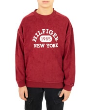 TOMMY HILFIGER TH KIDS Felpa da bambino con stampa rouge - Felpe Bambini - 1