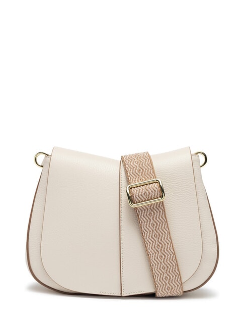 GIANNI CHIARINI HELENA ROUND Borsa in pelle con doppia tracolla MARBLE - Borse Donna