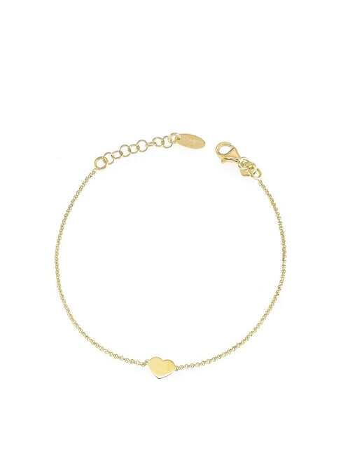 AMEN COCCOLE Bracciale con cuoricino oro - Bracciali Donna