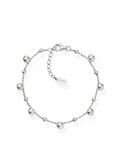 AMEN ELEMENTI Bracciale in argento con sfere rodio - Bracciali Donna