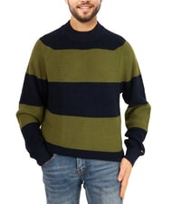 TOMMY HILFIGER TH Maglione girocollo misto lana - Maglie Uomo