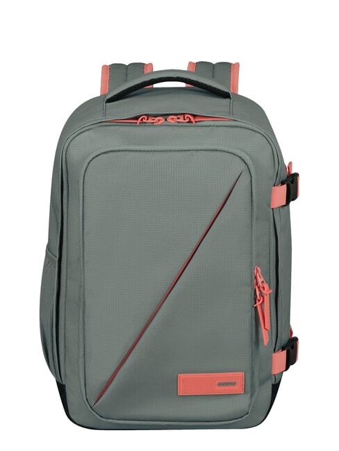 AMERICAN TOURISTER TAKE2CABIN S Zaino underseater ok Ryanair sage/coral - Zaini Scuola & Tempo Libero