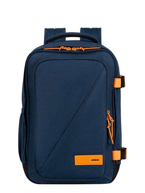 AMERICAN TOURISTER TAKE2CABIN S Zaino underseater ok Ryanair dark navy/radiant orange - Zaini Scuola & Tempo Libero