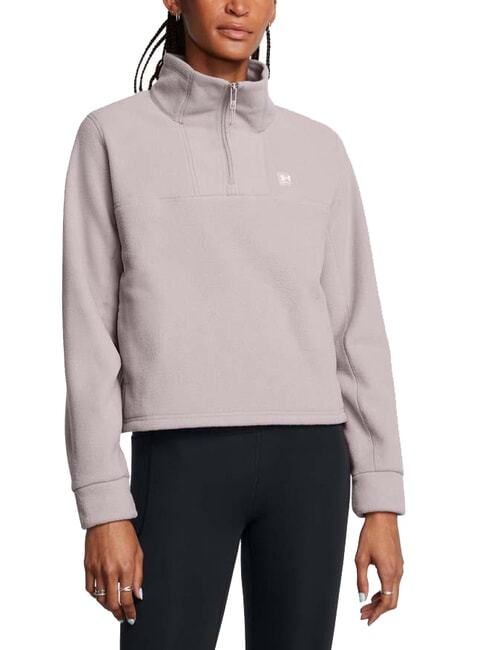 UNDER ARMOUR EXPANSE FLEECE Felpa tetra gray - Felpe Donna