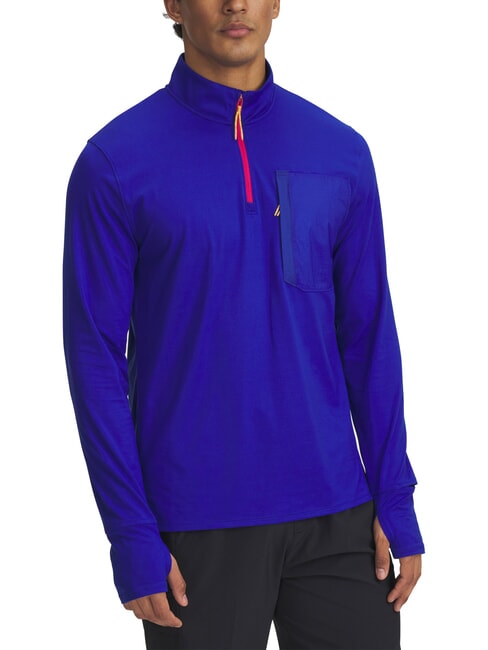 UNDER ARMOUR TRAIL RUN Felpa sportiva royal - Felpe Uomo