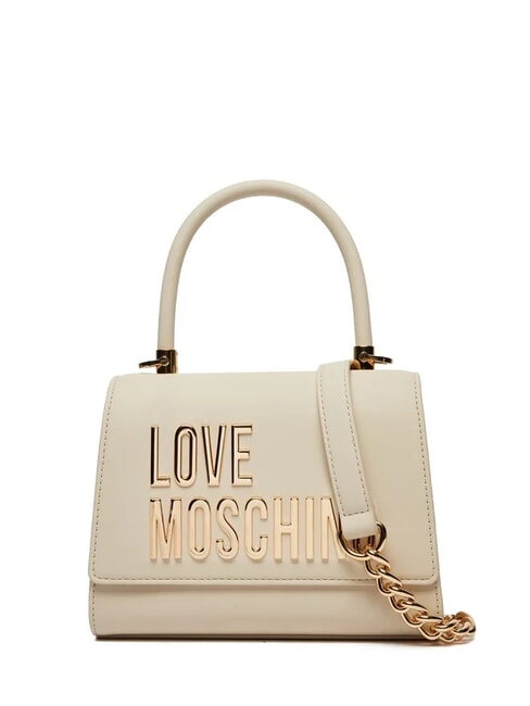 LOVE MOSCHINO BOLD LOVE Mini Bag a mano, con tracolla avorio - Borse Donna