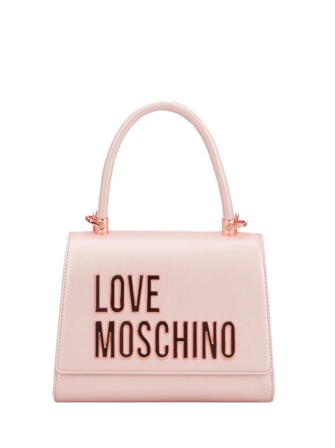 LOVE MOSCHINO BOLD LOVE Borsa a cartelletta con tracolla powder - Borse Donna