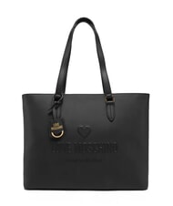 LOVE MOSCHINO LOVE EMBOSSED Borsa shopping a spalla - Borse Donna