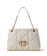 LOVE MOSCHINO GEOMETRIC Borsa a spalla manici catena - Borse Donna
