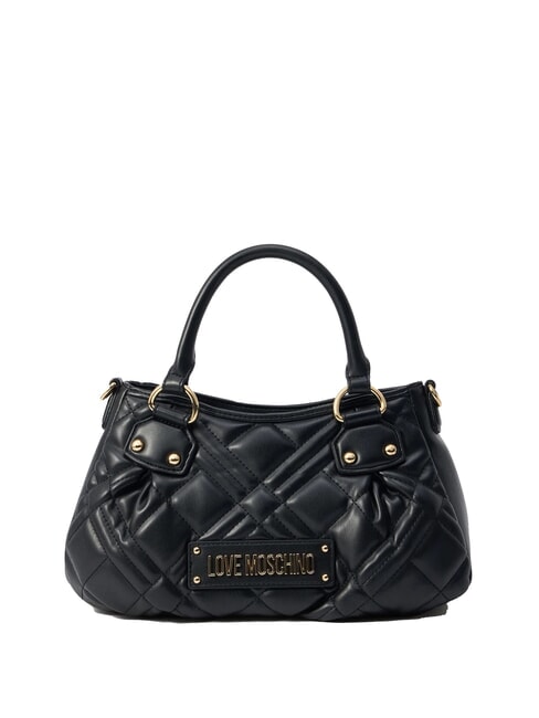 LOVE MOSCHINO QUILTED Borsa a mano con tracolla Nero - Borse Donna