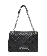 LOVE MOSCHINO QUILTED Borsa a spalla con catena - Borse Donna