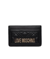 LOVE MOSCHINO QUILTED Portacarte piatto trapuntato - Portafogli Donna