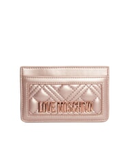 LOVE MOSCHINO QUILTED Portacarte piatto - Portafogli Donna