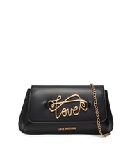 LOVE MOSCHINO SCRIPT Borsa con tracolla metallica - Borse Donna