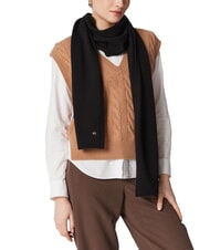 COCCINELLE ELEONOR Sciarpa in misto lana Nero - Sciarpe - 1