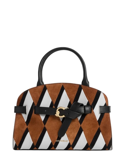 COCCINELLE SABINE Borsa a mano, con tracolla BLOSSOM/NOIR - Borse Donna