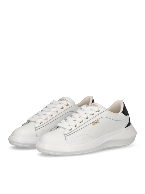 LIUJO CASPER 01 Sneakers in pelle white/black - Scarpe Donna