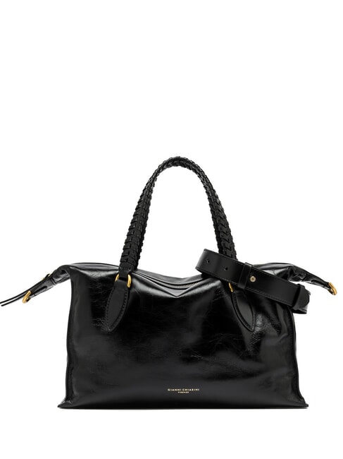 GIANNI CHIARINI ROXY Borsa a mano in pelle con tracolla Nero - Borse Donna