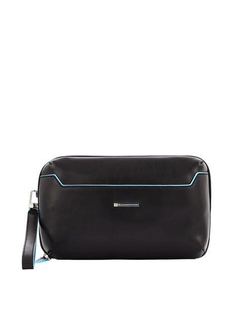PIQUADRO BLUE SQUARE Pochette organizzata in pelle Nero - Porta tablet & Organizer