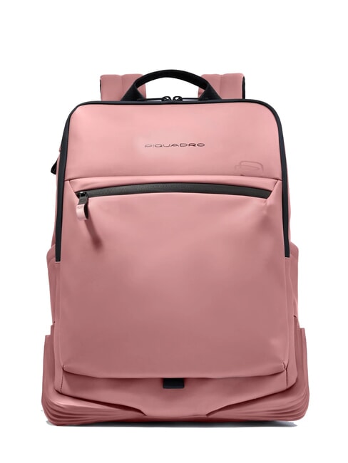 PIQUADRO CORNER SPECIALE GOMMATO Zaino porta pc 15,6" ROSA - Zaini da lavoro porta PC