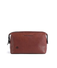 PIQUADRO BLACK SQUARE Beauty Case in pelle CUOIO - Beauty Case - 1