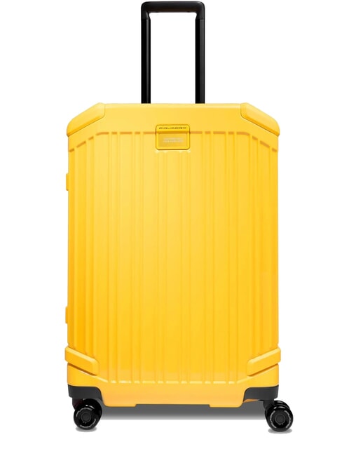 PIQUADRO POP Trolley Medio Giallo - Trolley Rigidi