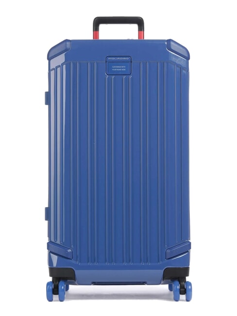 PIQUADRO POP Trolley Grande  blu - Trolley Rigidi