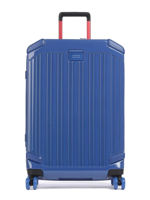 PIQUADRO POP Trolley Medio blu - Trolley Rigidi