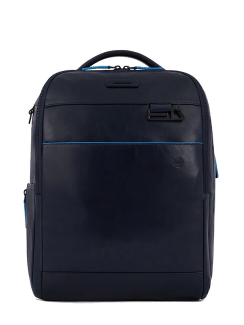 PIQUADRO B2 REVAMP Zaino porta PC 14" in pelle blu - Zaini da lavoro porta PC