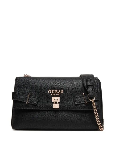 GUESS YESBA Borsa con flap a spalla, a tracolla NERO - Borse Donna
