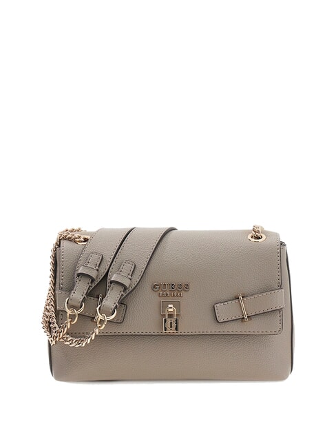 GUESS YESBA Borsa con flap a spalla, a tracolla dark taupe - Borse Donna