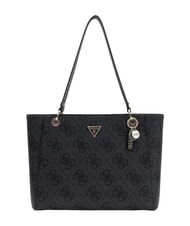 GUESS NOELLE 2 Borsa tote a spalla stampa logo 4G - Borse Donna