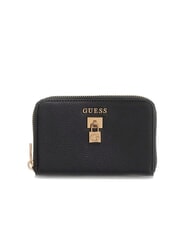 GUESS YESBA Portafoglio medio con charm NERO - Portafogli Donna - 1
