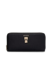 GUESS YESBA Portafoglio grande con charm NERO - Portafogli Donna - 1