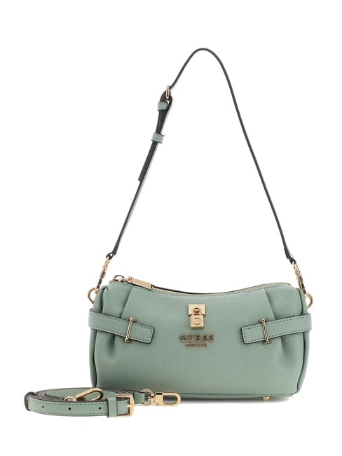 GUESS YESBA Borsa piccola a spalla con charm light sage - Borse Donna