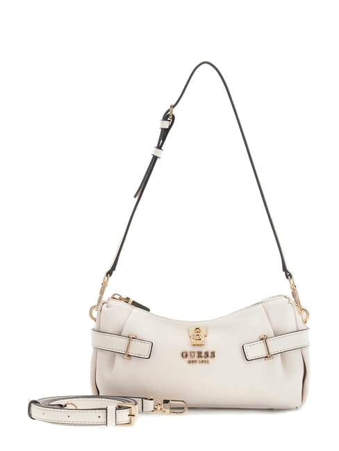 GUESS YESBA Borsa piccola a spalla con charm OFFWHITE - Borse Donna